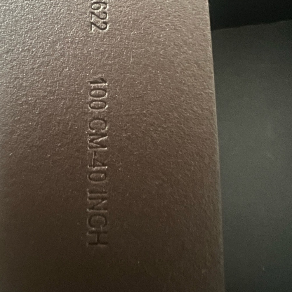 Dolce&Gabbana DG Logo Brown Leather Belt - Picture 9 of 15